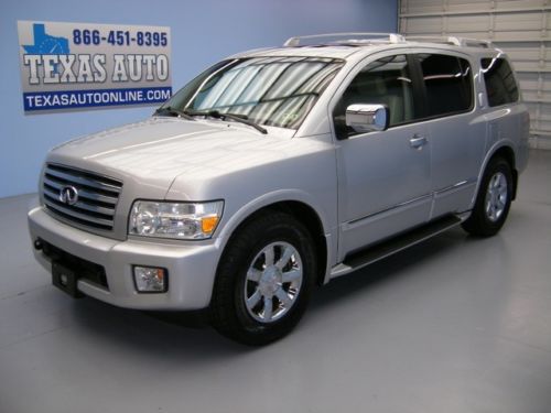 We finance!!!  2007 infiniti qx56 roof nav tv heated leather bose texas auto