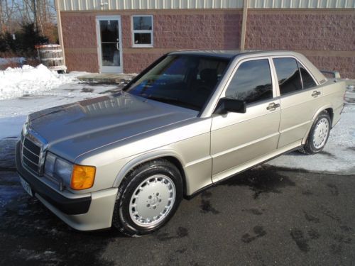 1987 mercedes benz 190e 16v cosworth smoke silver rare collector car  !!!