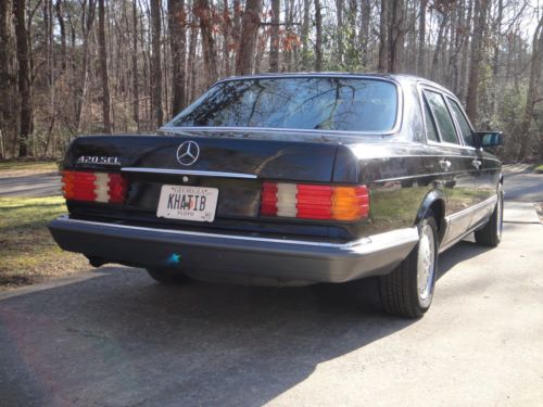 1990 Mercedes-Benz 420SEL Base Sedan 4-Door 4.2L, image 3