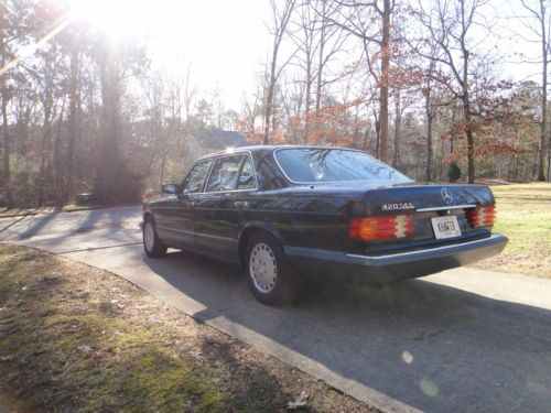 1990 Mercedes-Benz 420SEL Base Sedan 4-Door 4.2L, image 4