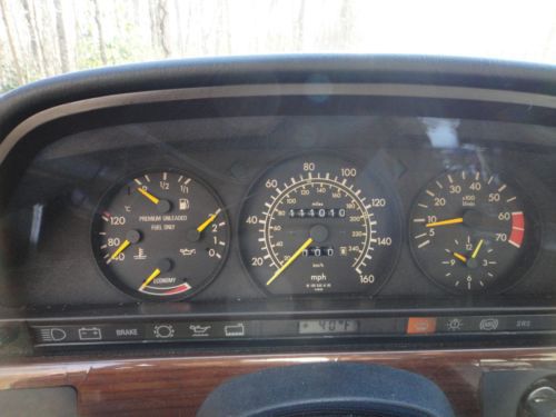 1990 Mercedes-Benz 420SEL Base Sedan 4-Door 4.2L, image 10