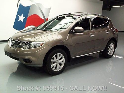 2011 nissan murano sl leather dual sunroof rear cam 18k texas direct auto