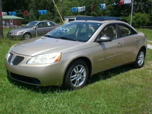 2006 pontiac g6 v6 with rare factory panoramic sunroof 32mpg 101,545 miles