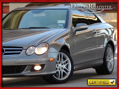 2009 mercedes clk350 coupe premium 1 package sunroof auto