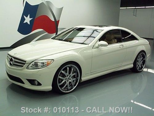 2008 mercedes-benz cl550 p2 sunroof night vision 50k mi texas direct auto