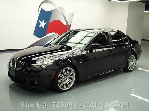 2008 bmw 550i sport sunroof nav heated leather 19&#039;s 61k texas direct auto