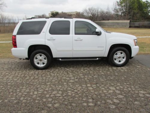 2011 tahoe z71 lt3 4x4 wht/blk lthr roof nav heated quad seats immaculate