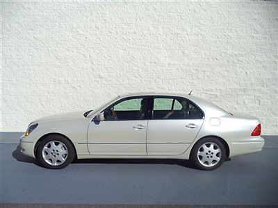 Lexus ls 430 4 dr sedan automatic gasoline 4.3l v8