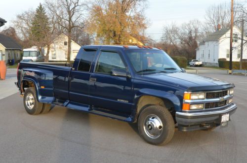 1995 chevrolet k3500 silverado extended cab pickup 2-door 7.4l dually 4x4