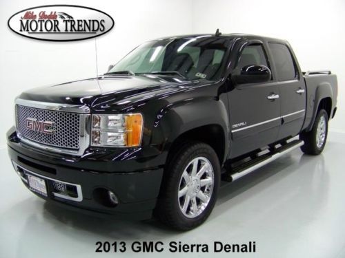 2013 gmc sierra denali navigation rearcam heated ac seats chrome wheels bose 11k