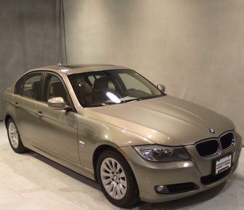 Certified 2009 09 bmw 328i xdrive sedan tan/tan auto awd 1 owner clean carfax!!!