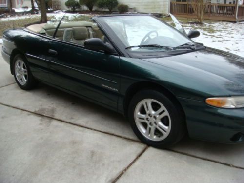 1997 chrysler sebring jx convertible