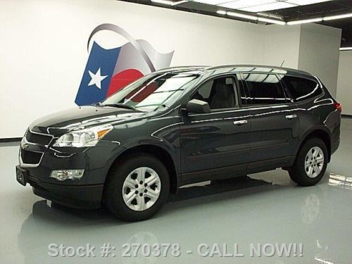 2011 chevy traverse 3.6l v6 8-pass third row only 55k texas direct auto