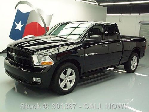 2012 dodge ram express quad hemi side steps 20&#039;s 34k mi texas direct auto
