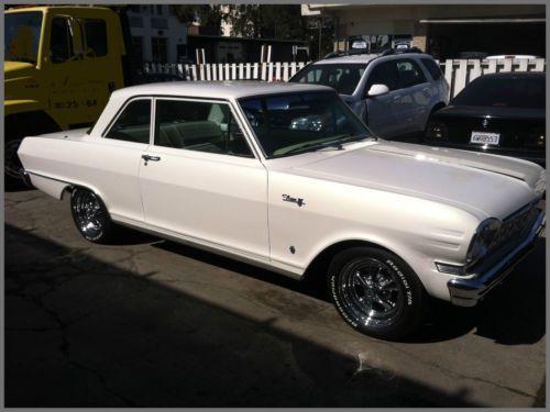 1964 nova chevy ii post hardtop straight 6 in excellent shape/runs great!