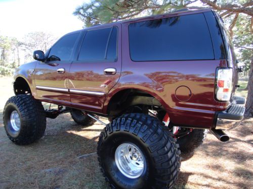 2000 FORD EXPEDITION XLT 4X4 LIFTED MONSTER SHOW TRUCK FLORIDA BEAUTY 46" CLAWS, image 13