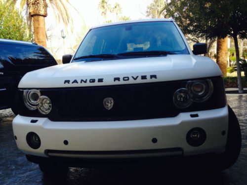 2007 land rover range rover strut edition custom paint, rims, ect