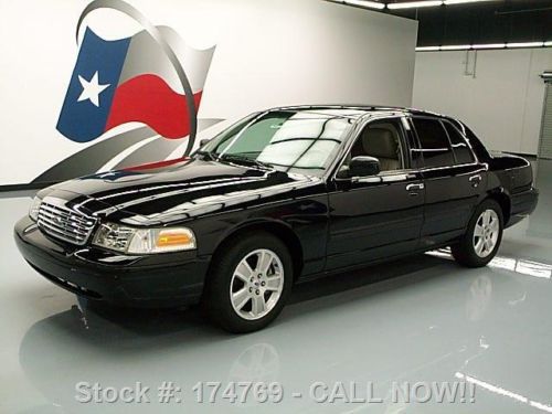 2011 ford crown victoria lx 6-passenger leather 40k mi texas direct auto