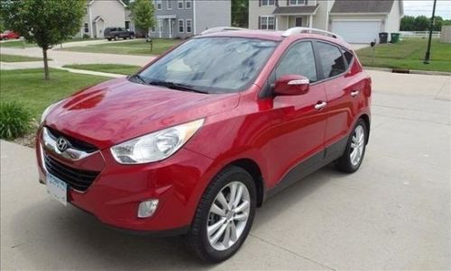 2010 hyundai tucson limited sport utility 4-door 2.4l