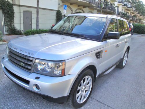 07 landrover range rover sport 4wd hse*gorgeous*bad weather ready*ultimate suv