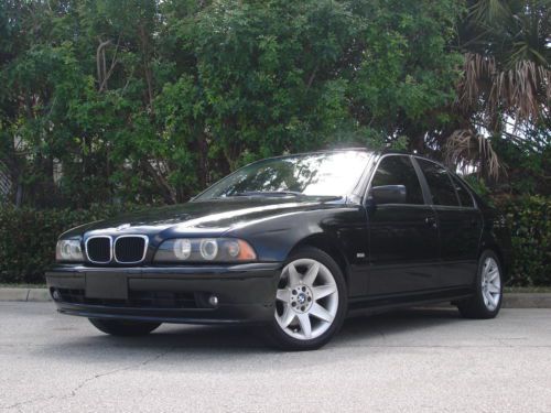 Loaded 530i - auto/manual - sunroof - leather - florida non smoker owned!