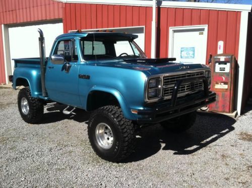 1979 dodge power wagon 4x4 step side pick up