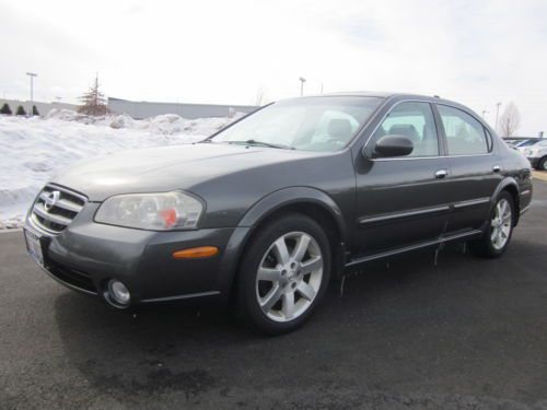 2002 nissan maxima gle leather moonroof bose audio heated seats loaded!!