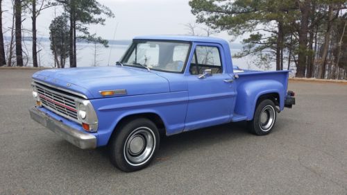 1969 ford f100 stepside pickup truck