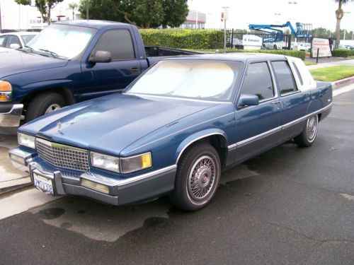 1989 cadillac fleetwood base sedan 4-door 4.5l