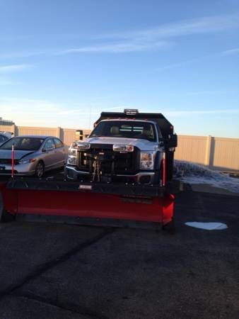 2012 ford f-450 diesel 6.7 4x4 11 foot dump fold down sides ultramount western