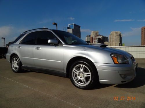04 WRX TURBO AWD 5 SPEED WAGON CHARGED CUSTOM EXHAUST TX NO RUST DRIVES GREAT, image 2