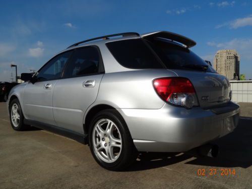 04 WRX TURBO AWD 5 SPEED WAGON CHARGED CUSTOM EXHAUST TX NO RUST DRIVES GREAT, image 3