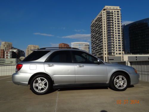 04 WRX TURBO AWD 5 SPEED WAGON CHARGED CUSTOM EXHAUST TX NO RUST DRIVES GREAT, image 7