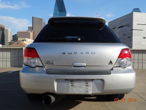 04 WRX TURBO AWD 5 SPEED WAGON CHARGED CUSTOM EXHAUST TX NO RUST DRIVES GREAT, image 8