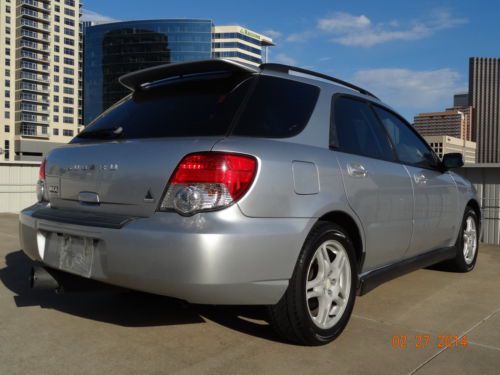 04 WRX TURBO AWD 5 SPEED WAGON CHARGED CUSTOM EXHAUST TX NO RUST DRIVES GREAT, image 9