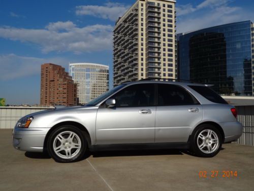 04 WRX TURBO AWD 5 SPEED WAGON CHARGED CUSTOM EXHAUST TX NO RUST DRIVES GREAT, image 11