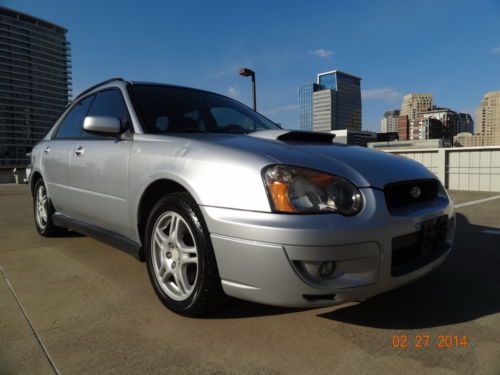 04 WRX TURBO AWD 5 SPEED WAGON CHARGED CUSTOM EXHAUST TX NO RUST DRIVES GREAT, image 12