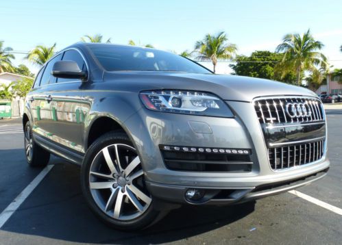 2012 audi q7 3.0t premium plus quattr with 17,100 miles