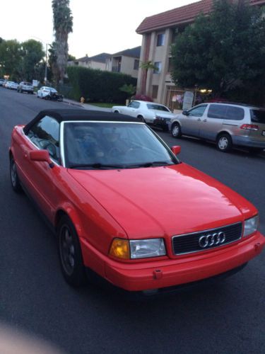 1997 audi cabriolet base convertible 2-door 2.8l