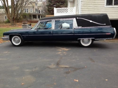 1973 cadillac hearse miller meteor end loader