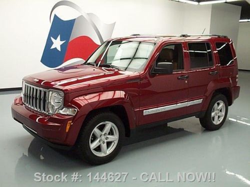 2012 jeep liberty limited htd leather alloy wheels 34k texas direct auto
