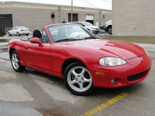 2002 mazda miata ls convertible 2-door 1.8l 5 speed