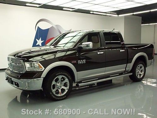 2013 dodge ram laramie crew 4x4 hemi sunroof nav 8k mi texas direct auto