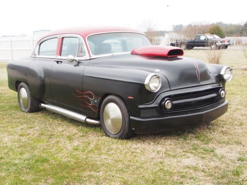 1953 chevrolet bel air big block hotrod 4 door  automatic trans
