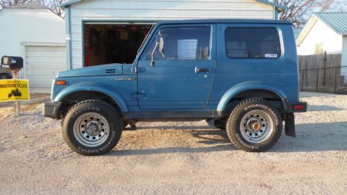 1986 suzuki samurai tintop hardtop tin hard top 4x4 4wd 4 wheel drive