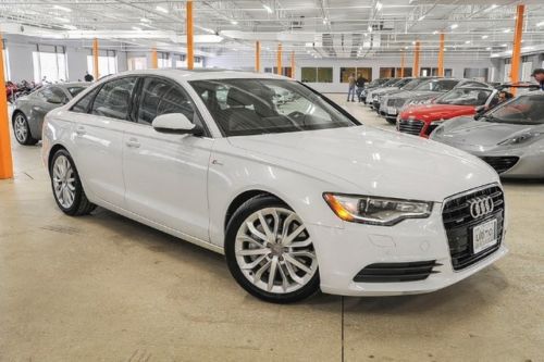 2012 audi a6 premium plus navigation 16k miles factory warranty audi care