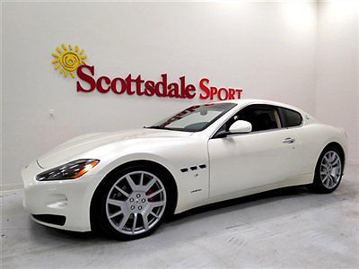 09 maserati granturismo * only 11k miles * special order pearl white * loaded!!!