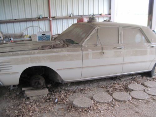 1965 mercury monterey base 6.4l