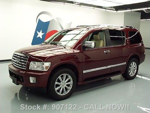 2010 infiniti qx56 sunroof nav rear cam 20&#034; wheels 65k texas direct auto