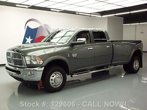 2012 dodge ram 3500 laramie 4x4 diesel drw sunroof nav texas direct auto